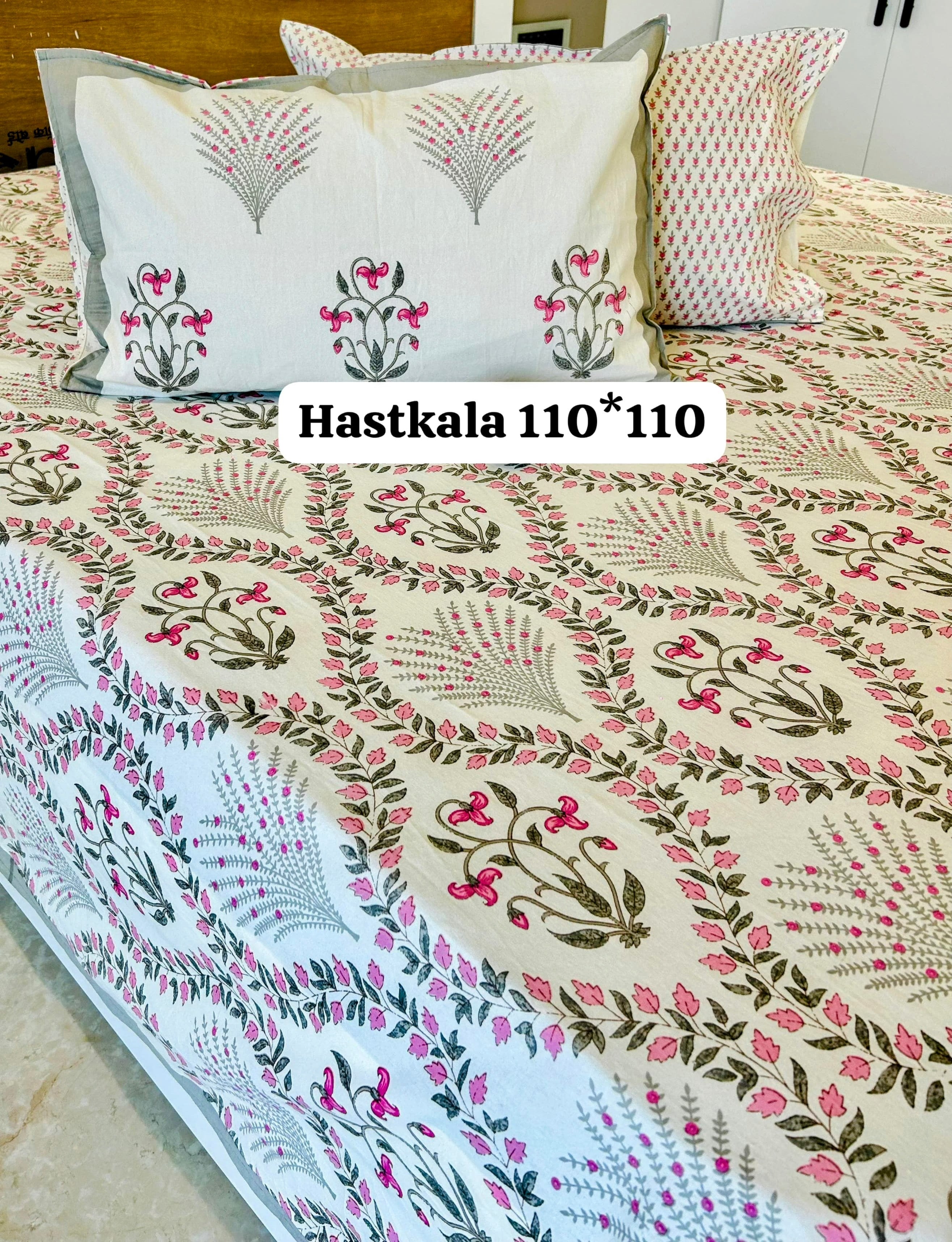 MUGHAL FLORAL BEDSHEET - Cool Threadz