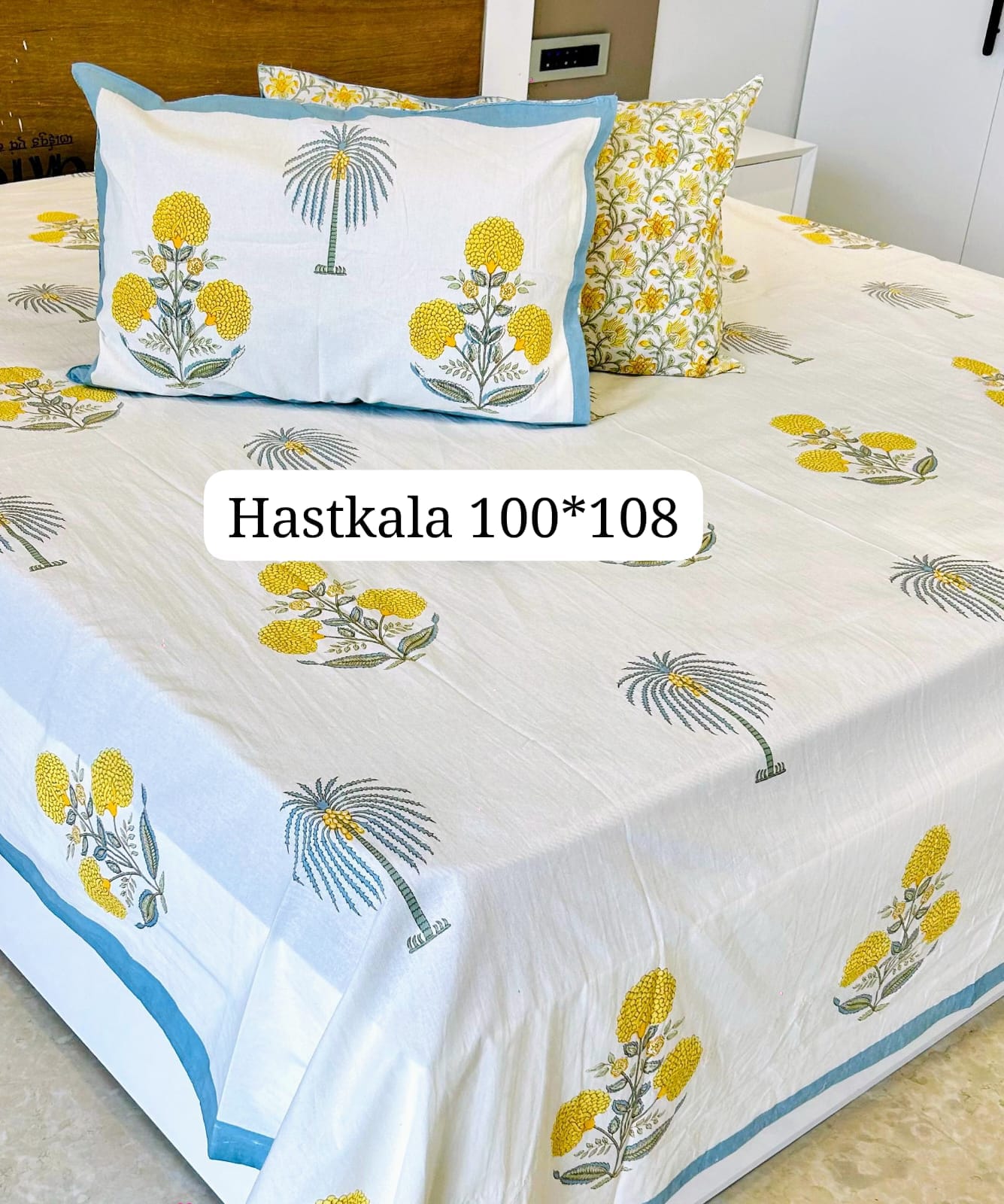 MARIGOLD PRINTED BEDSHEET - Cool Threadz