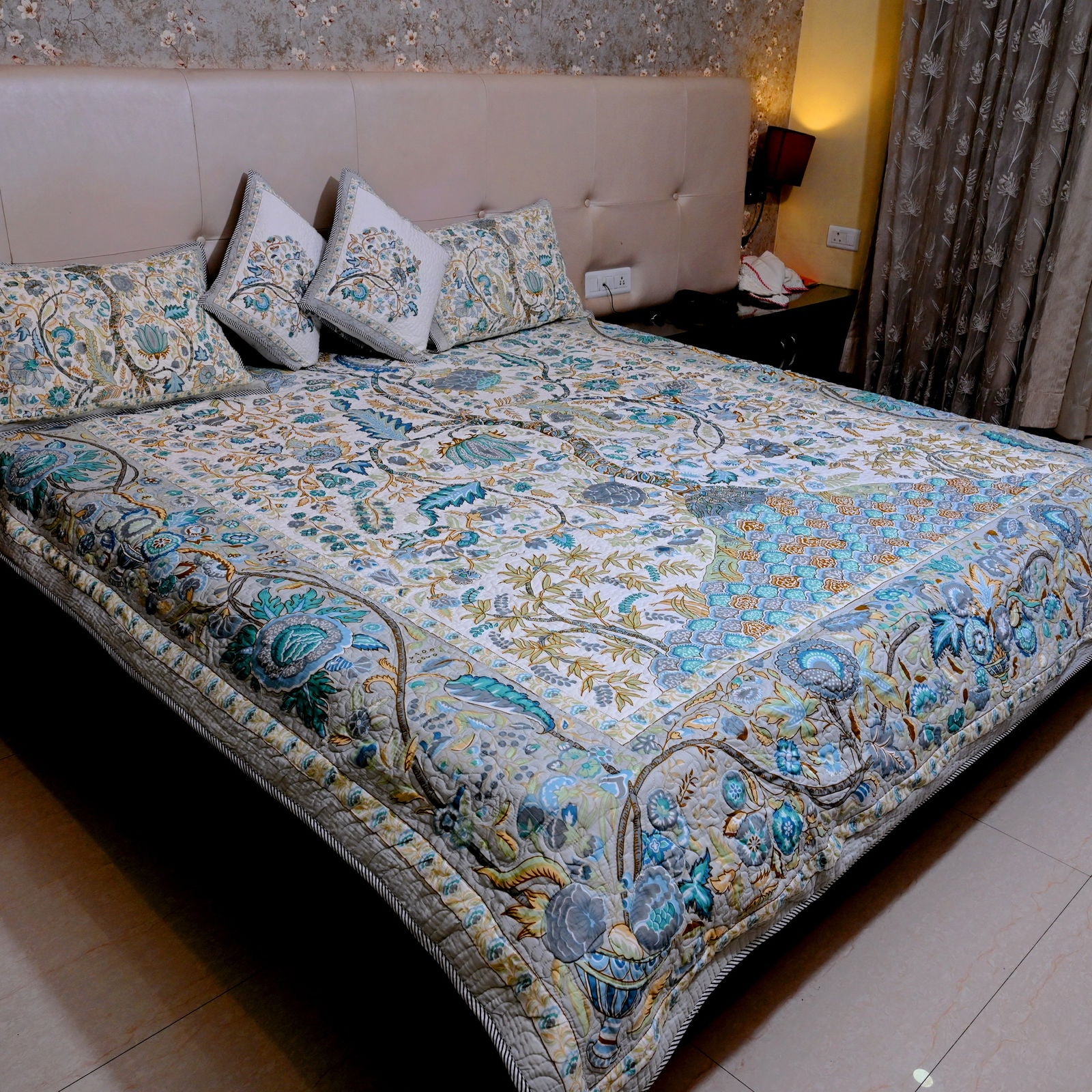 Anaya Quilted Bedcover,