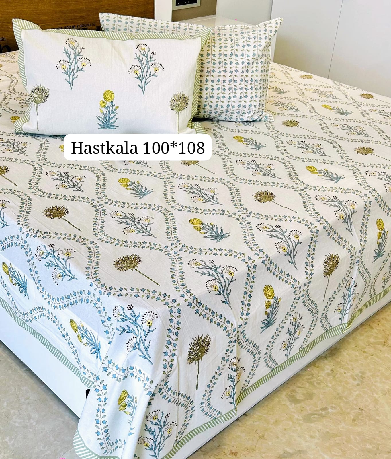 DANDELION FLORAL BEDSHEET - Cool Threadz