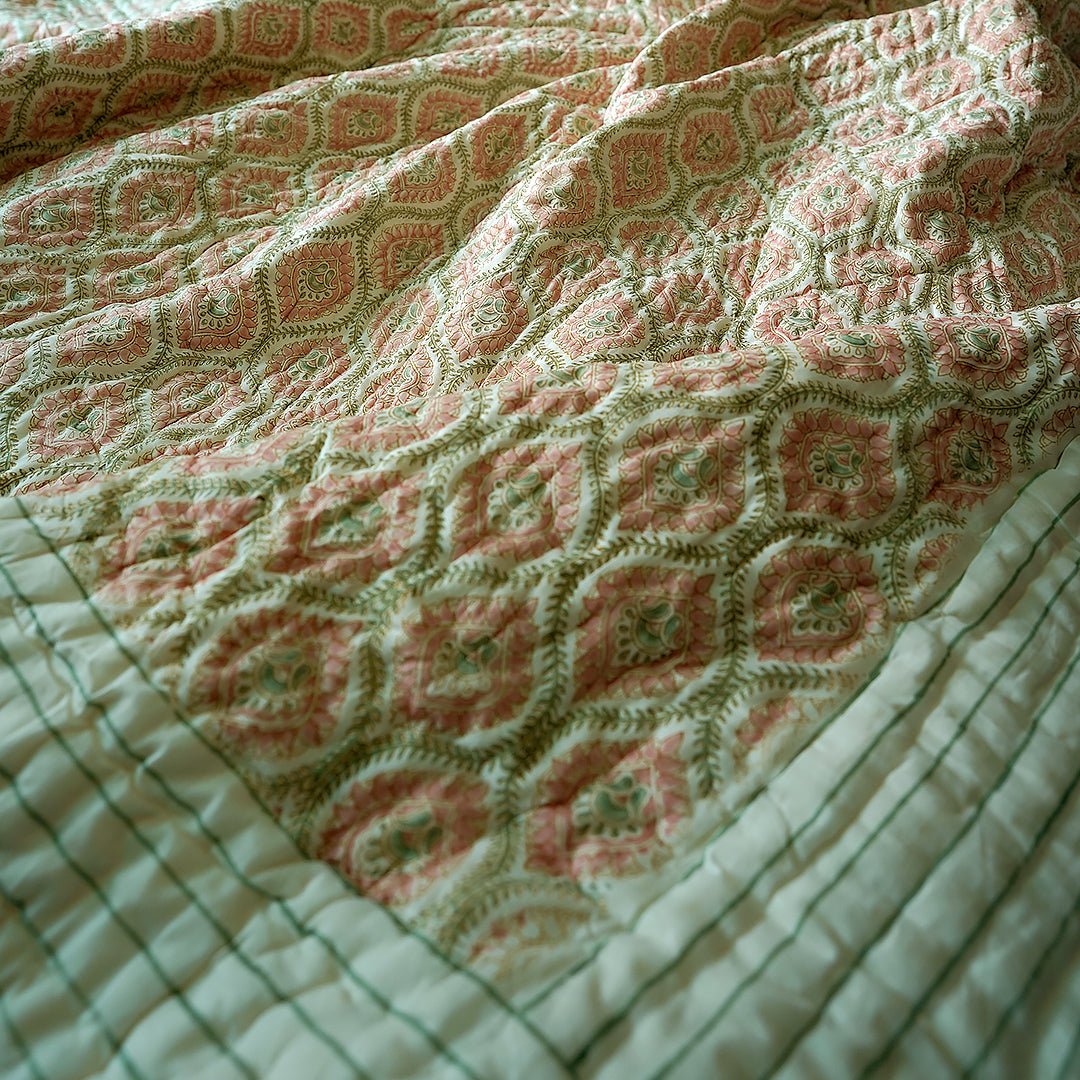 ENGLISH ROSE Double Quilts - Cool Threadz