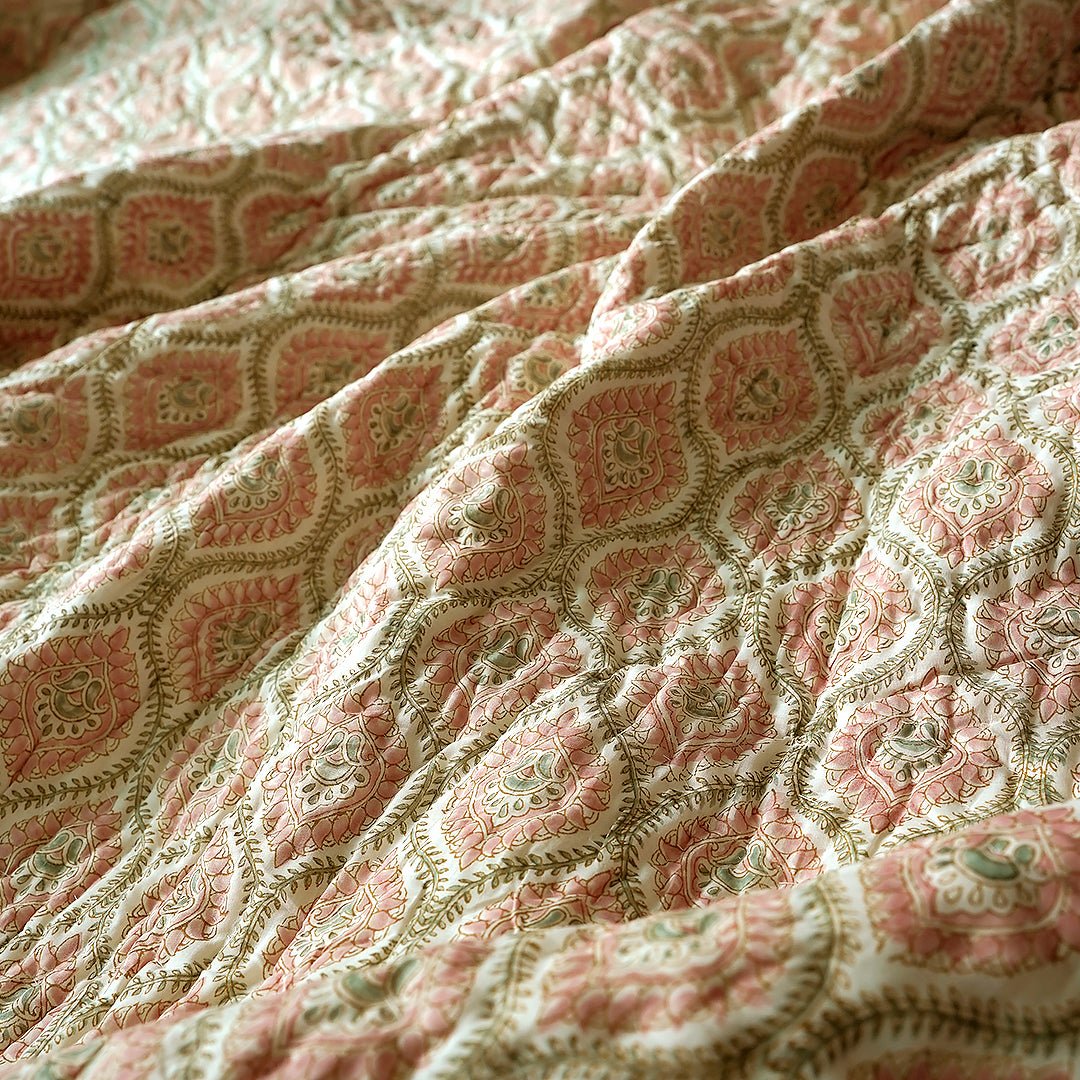 ENGLISH ROSE Double Quilts - Cool Threadz