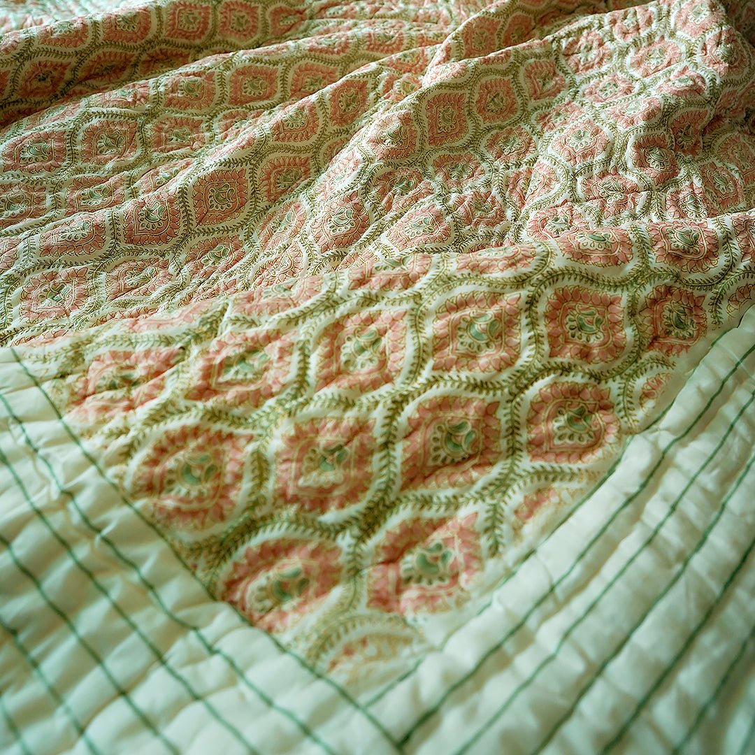 ENGLISH ROSE Double Quilts - Cool Threadz