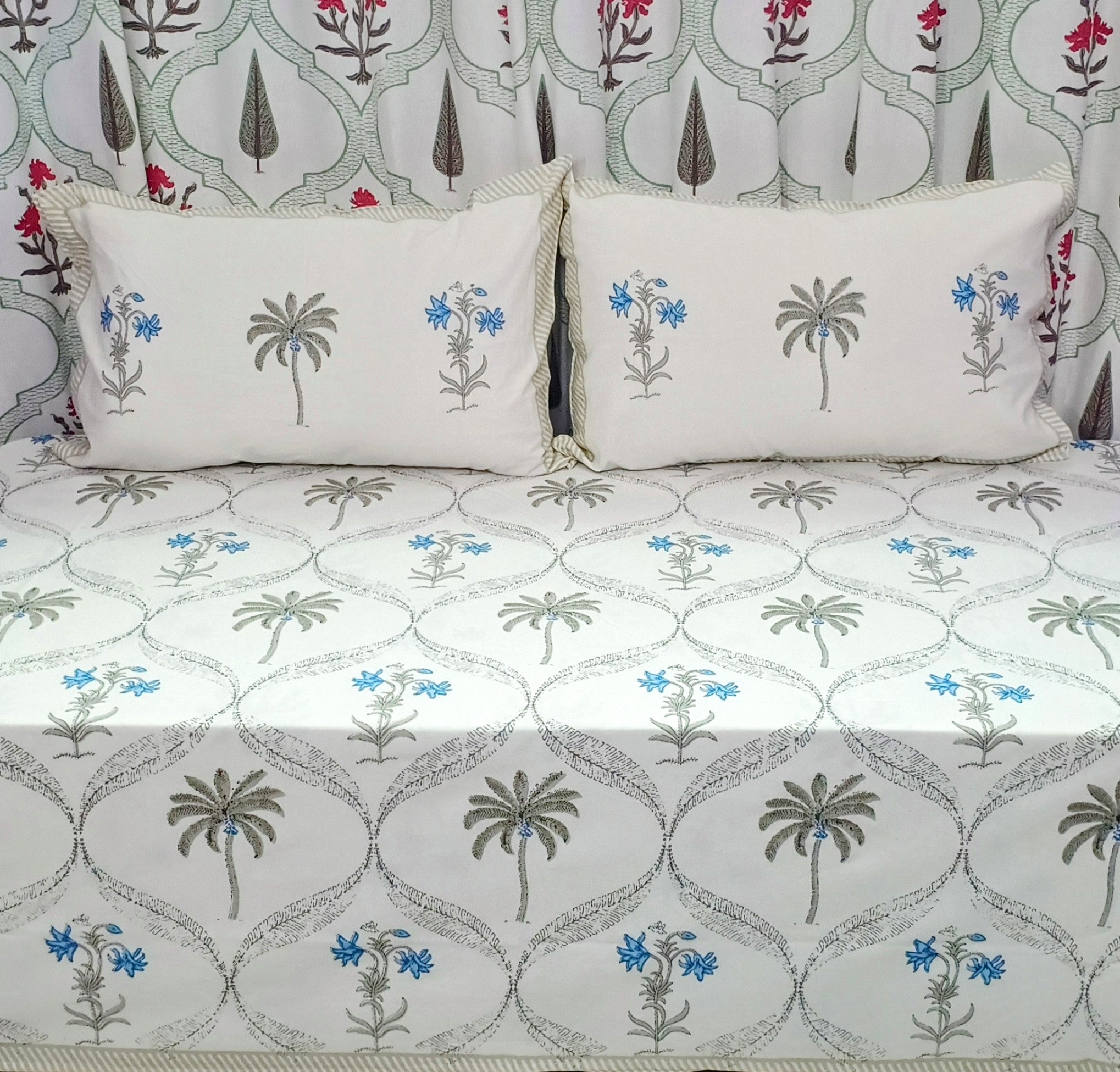 TROPICAL PINE BEDSHEET - Cool Threadz