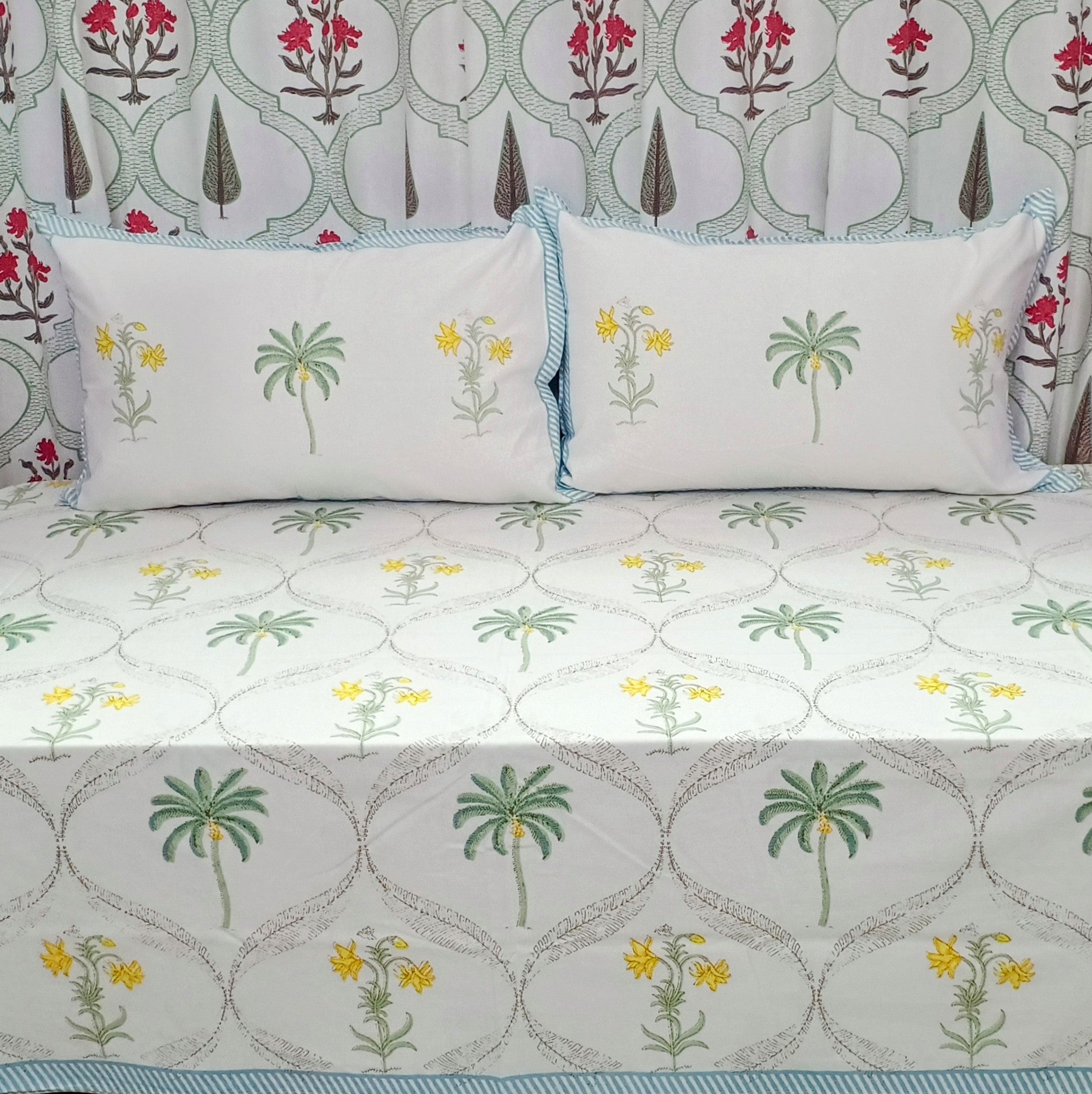 TROPICAL PINE BEDSHEET - Cool Threadz