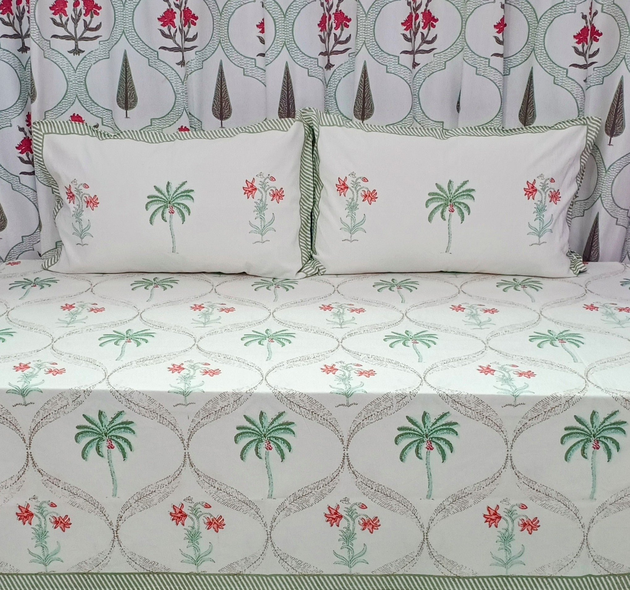 TROPICAL PINE BEDSHEET - Cool Threadz