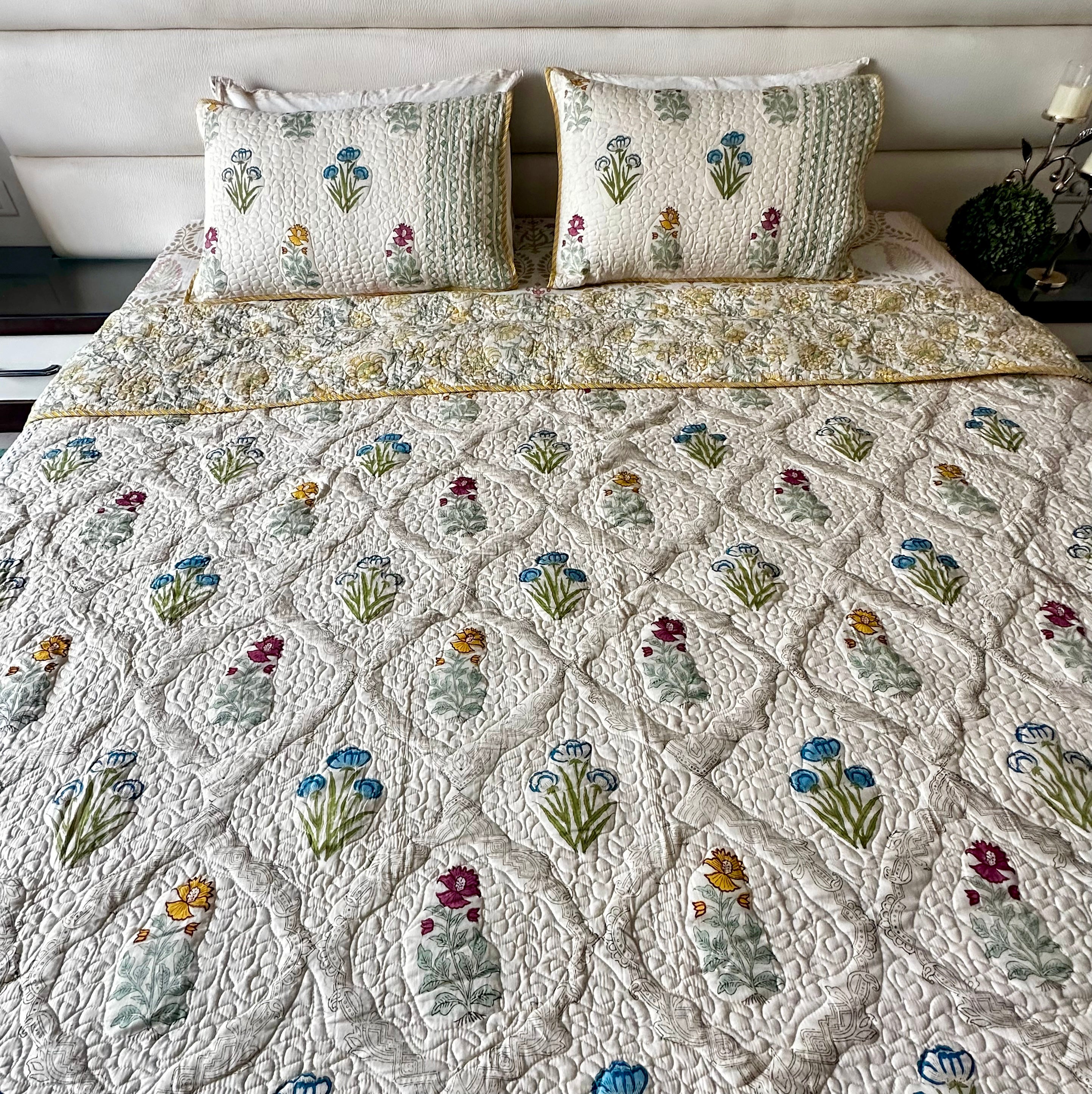 Jalsa Quilted Bedcover