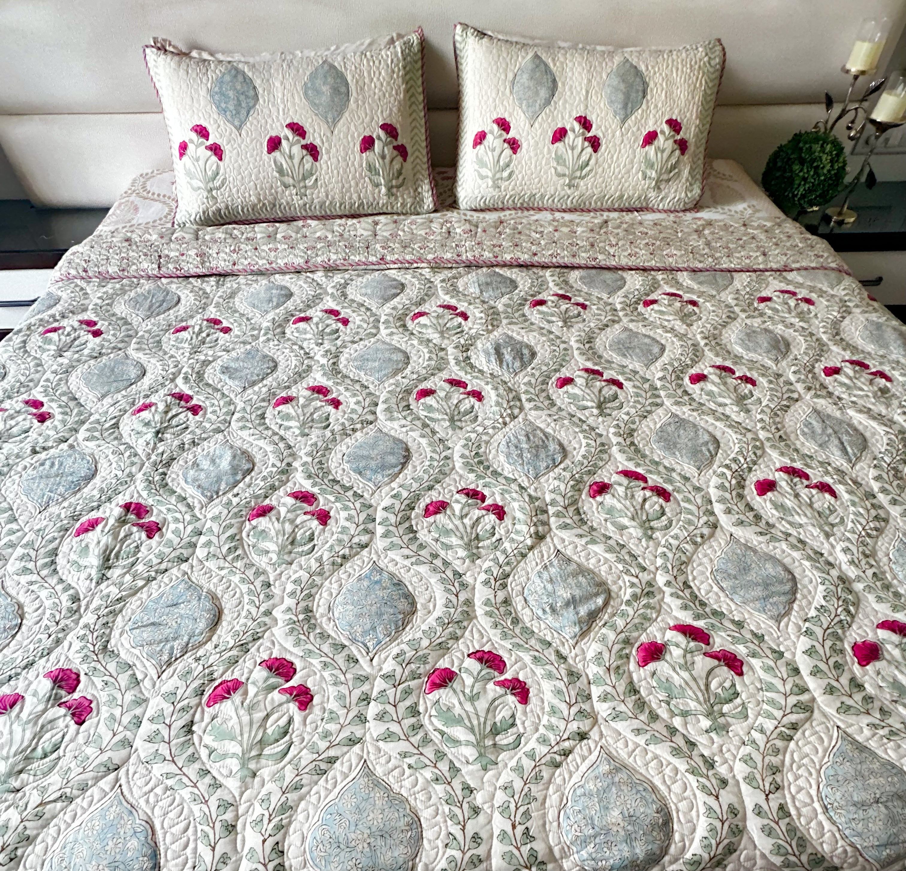 Rayana Quilted Bedcover