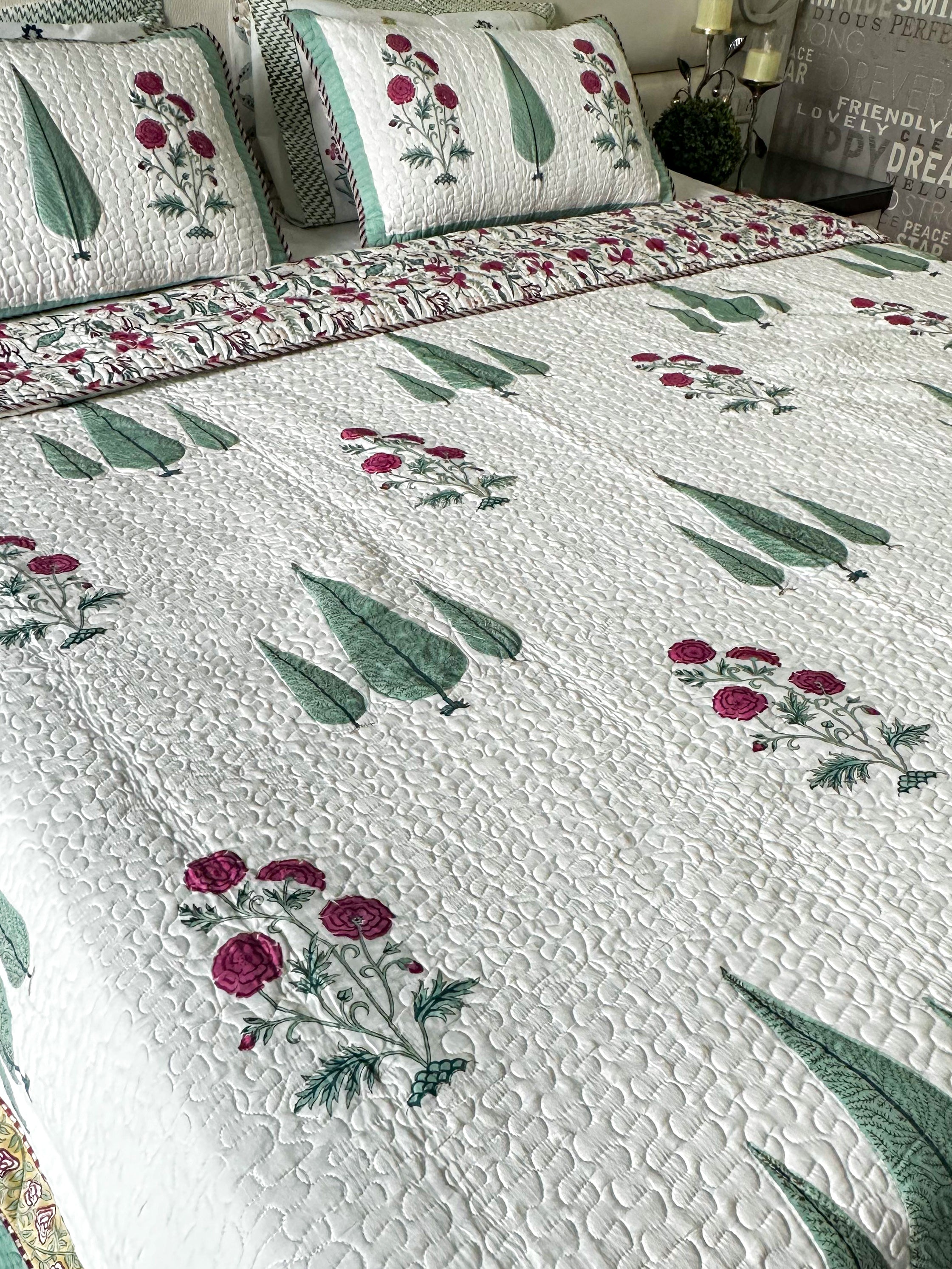 Maahru Quilted Bedcover