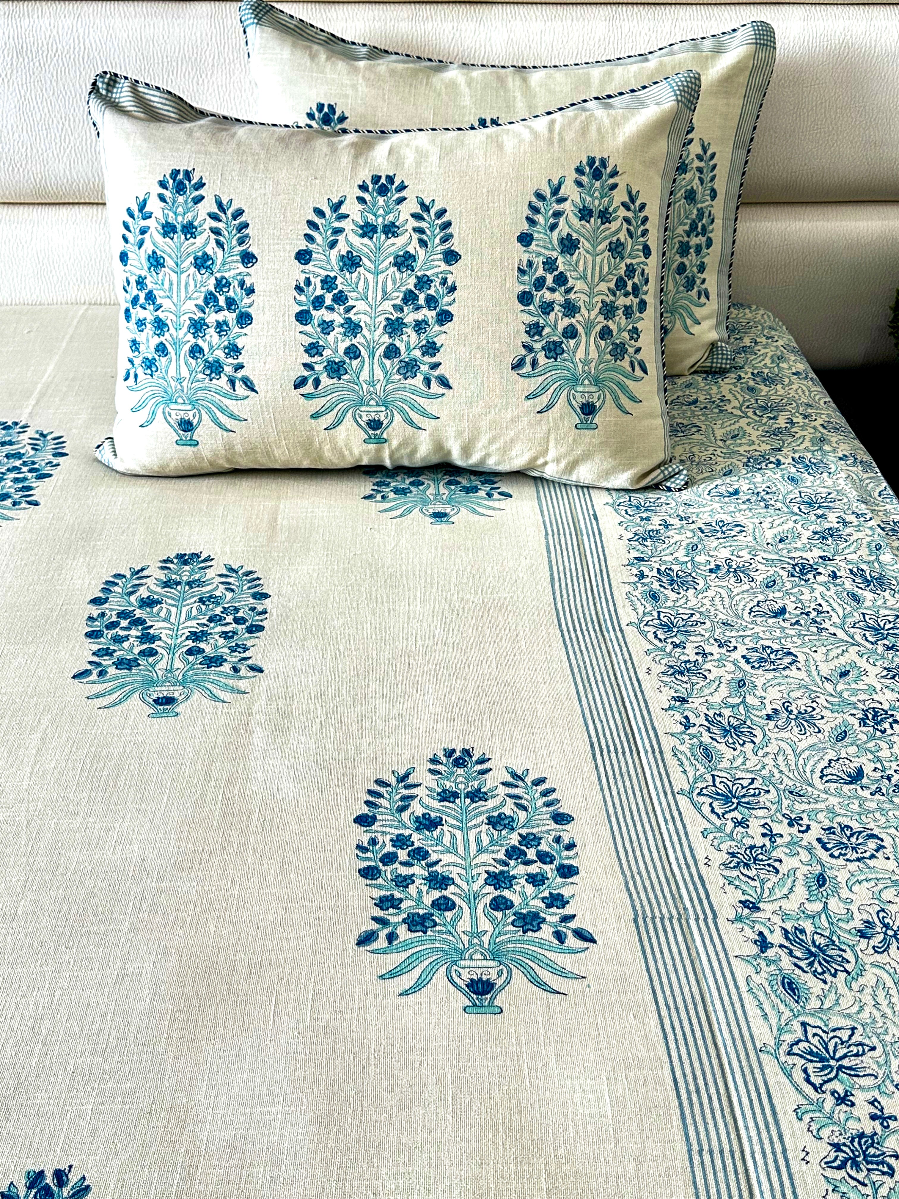 Blue Iris Bedcover