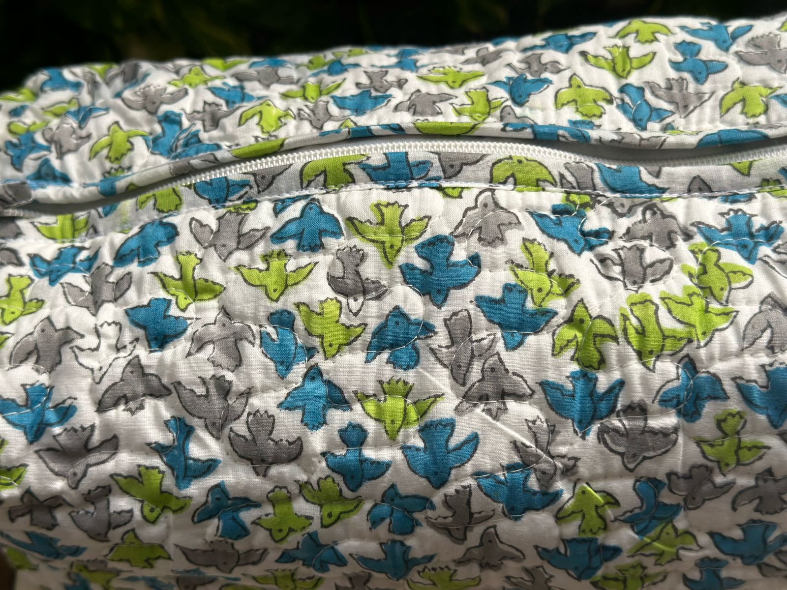 Multipurpose Pouch - Bird Print - Cool Threadz